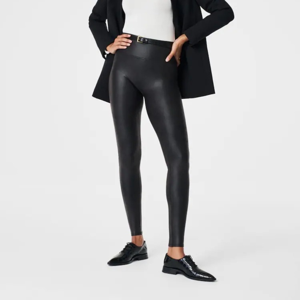Spanx Faux Leather Leggings